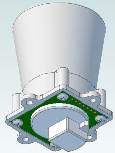 MB7260 with 3d Horn; MB7260, UCXL-MaxSonar-WR