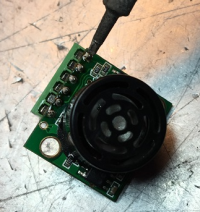 soldering sensor pins