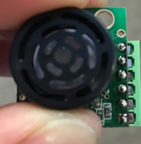 top view of the finished sensor