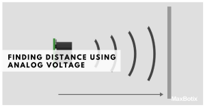 Finding Distance Using Analog Voltage