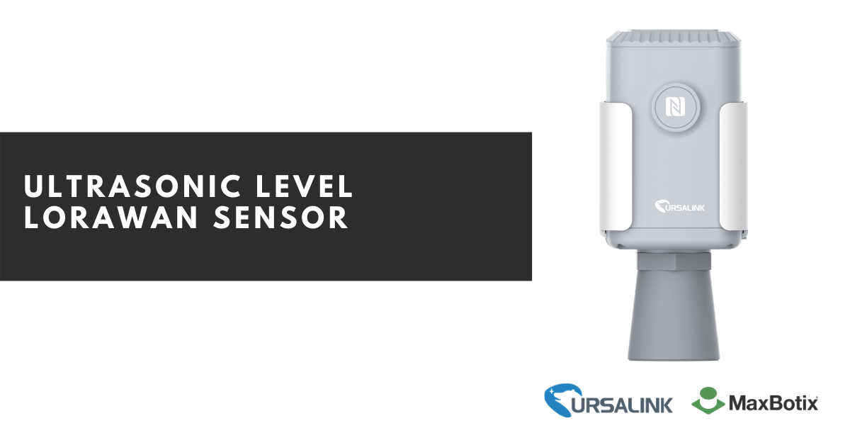 ultrasonic level sensor with lorawan